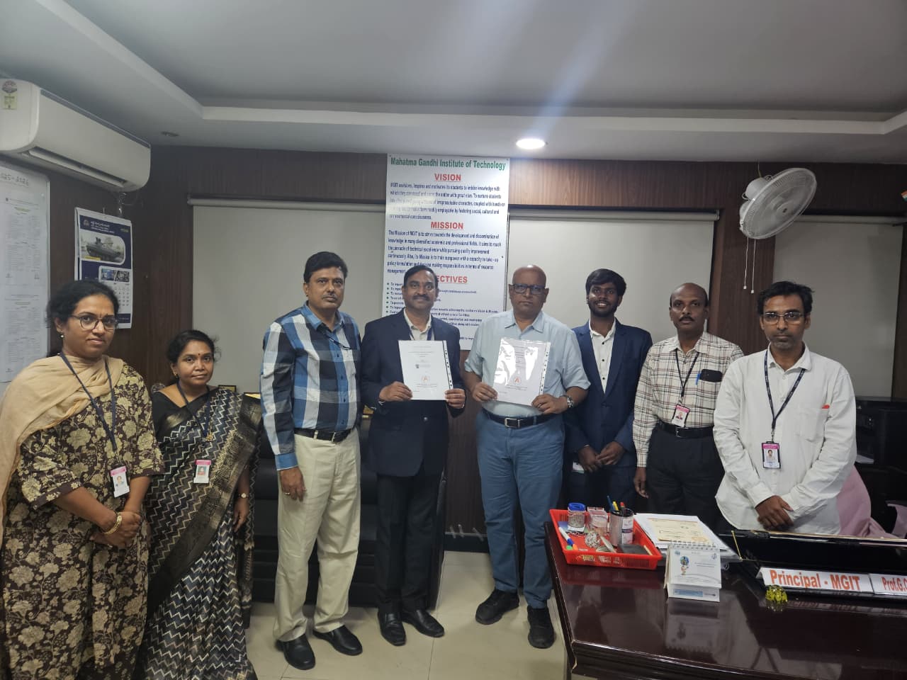 MOU with MGIT
